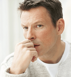 a man thought about discharge during excitement