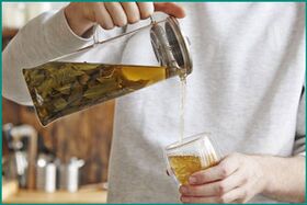 Drinking herbal tea for erectile dysfunction in men